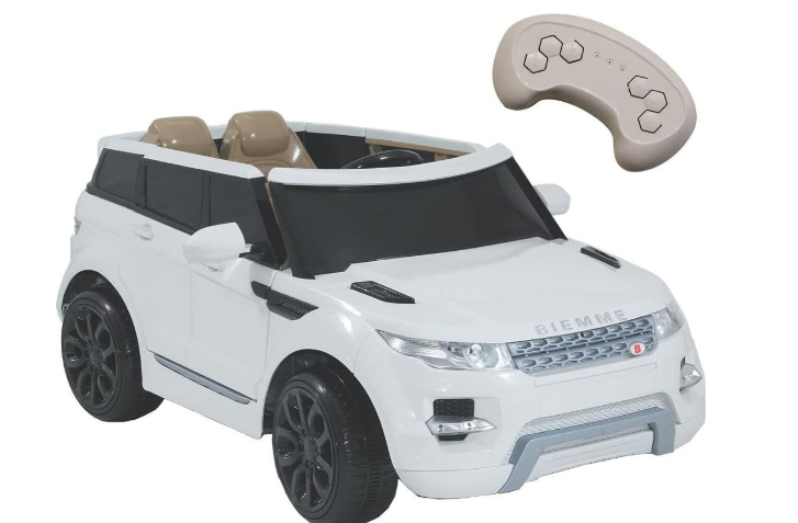 Controle remoto parental em carro infantil