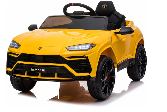 Carro infantil elétrico V12 estilo Lamborghini para 3 a 6 anos – Melhor custo-benefício?